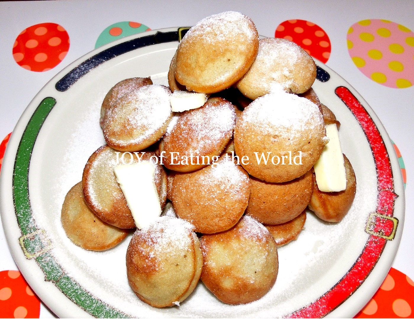 Dutch poffertjes